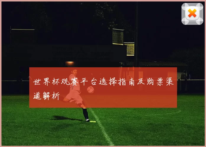 世界杯观赛平台选择指南及购票渠道解析